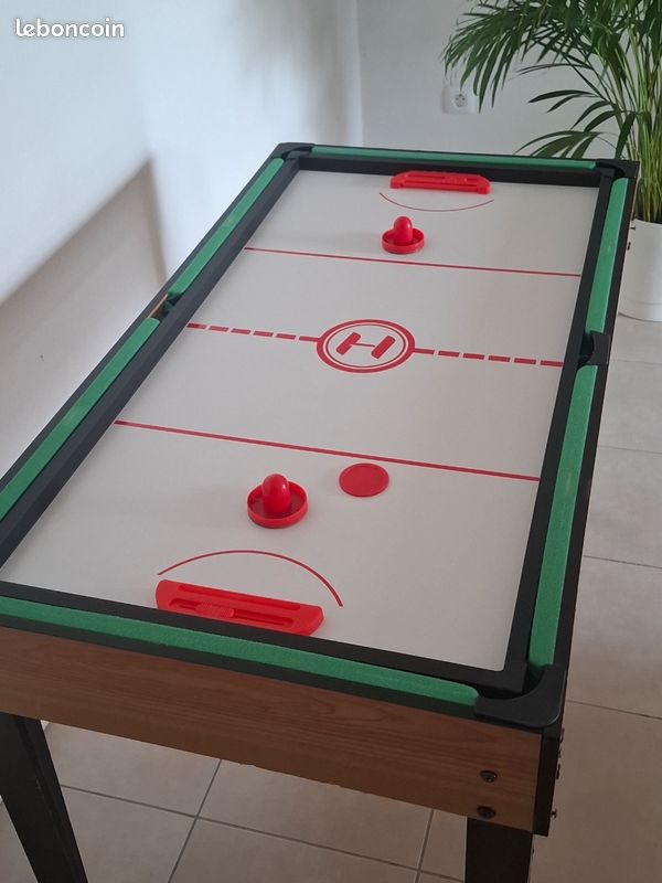 Table Multi-jeux / Baby-foot / Billard / Ping-pong / Air Hockey - Très bon état (image 6)