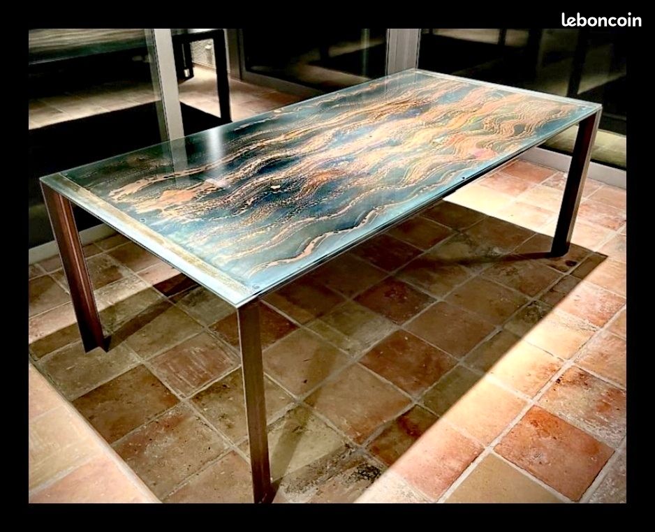 Heron parigi - paolo parigi
table de design italien - pièce unique (image 1)