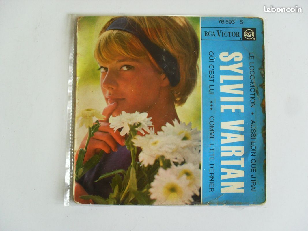 45t-sylvie vartan-le locomotion (image 1)