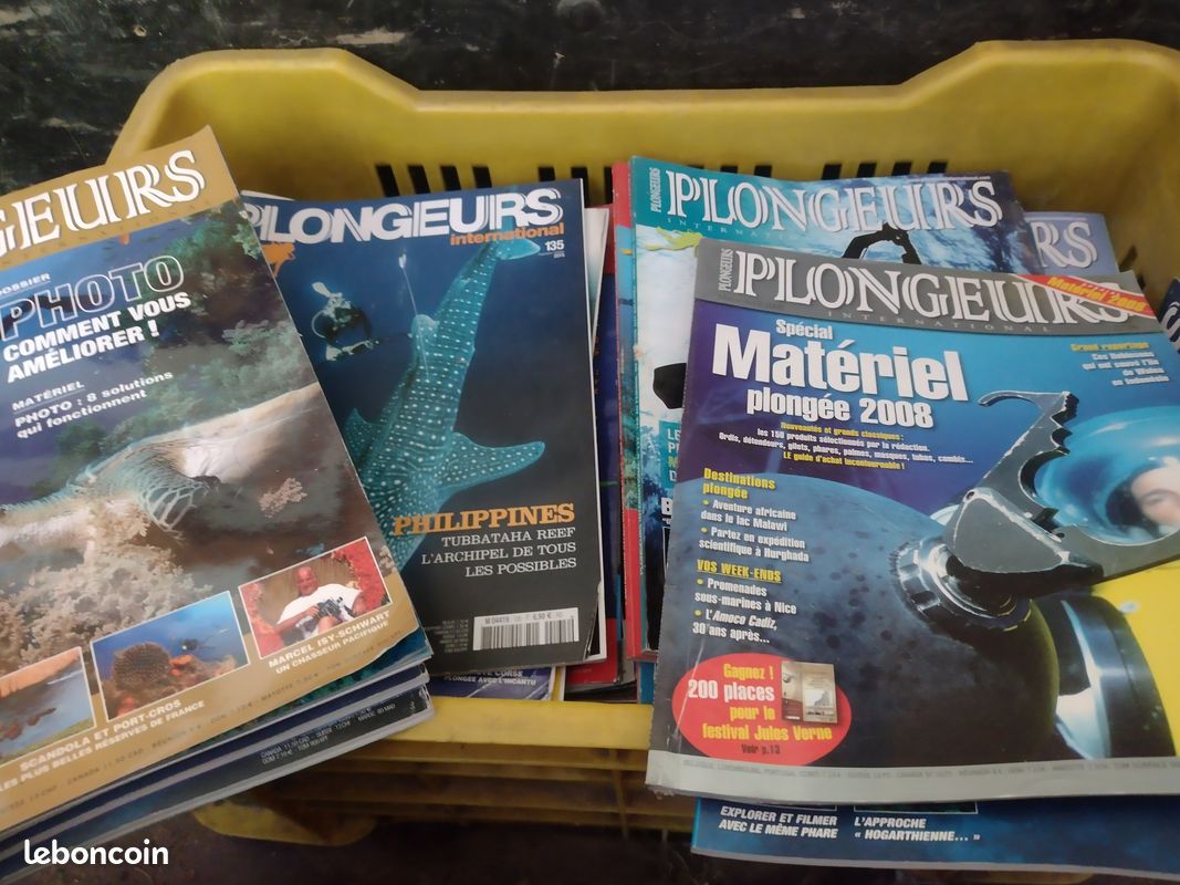 Collection magazines Plongeurs international (image 1)