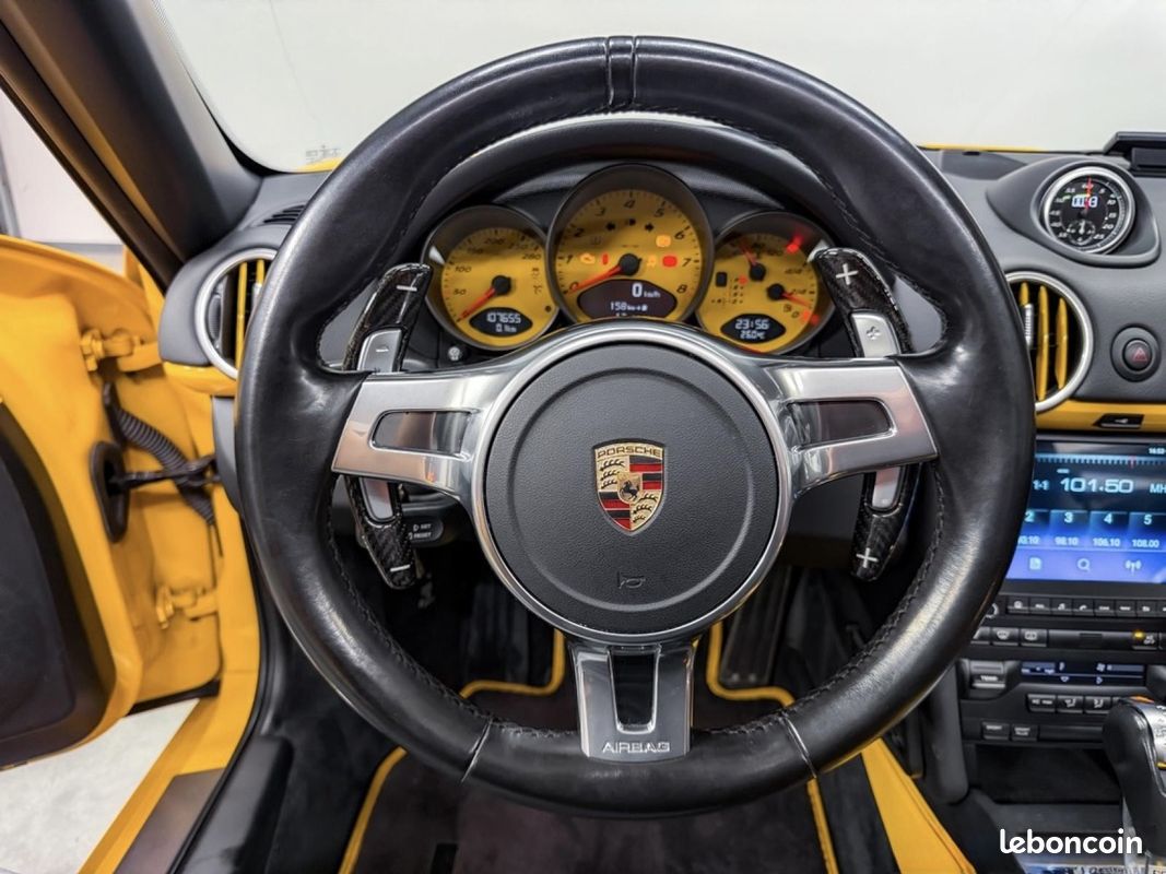 Porsche Boxster 987 2.9 PDK 255 ch Sport Chrono + Yellow speed + Sportdesign (image 12)