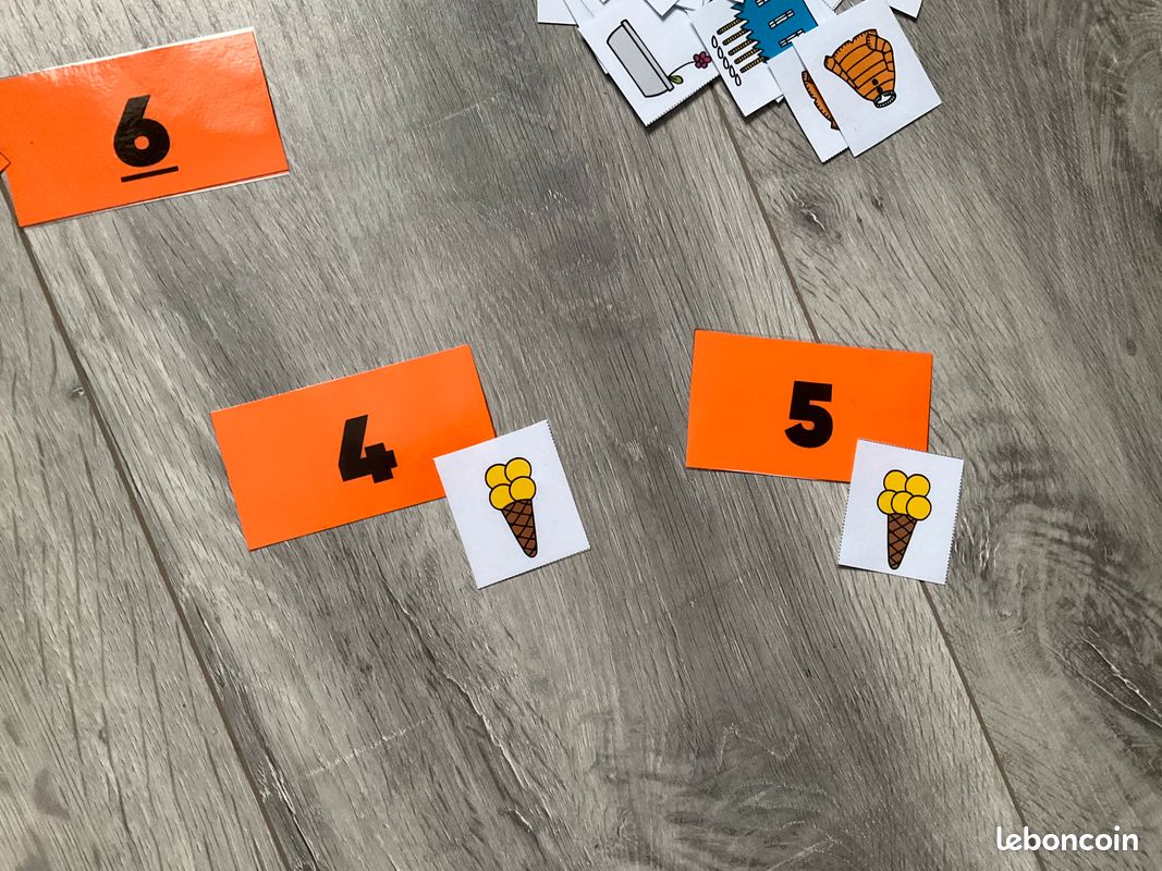 Jeu de dénombrement Maternelle ( 1 à 6) (image 2)