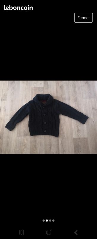 Lot 1 t-shirt manches longues + un gilet (image 2)