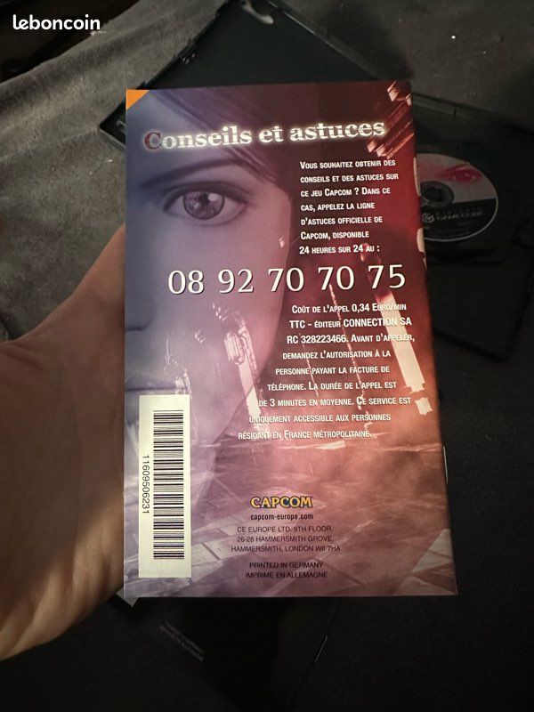 Résident evil code Veronica x gamecube (image 7)