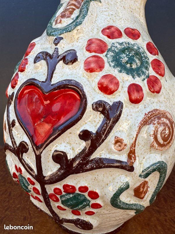 Vase pichet céramique West Germany années 60 (image 8)