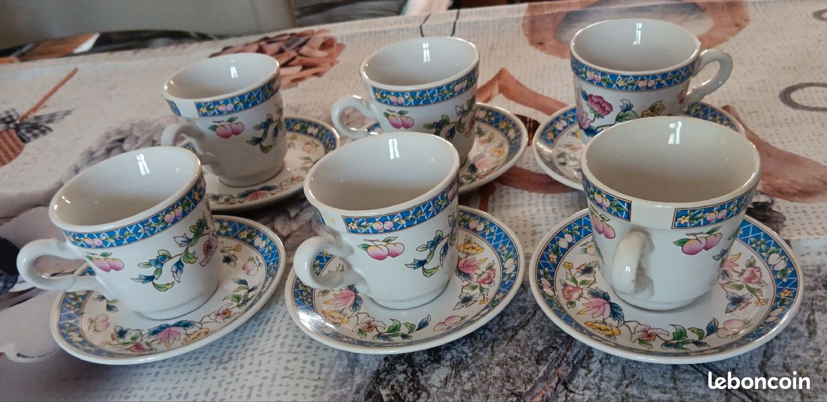 Service à café ancien vintage (image 4)