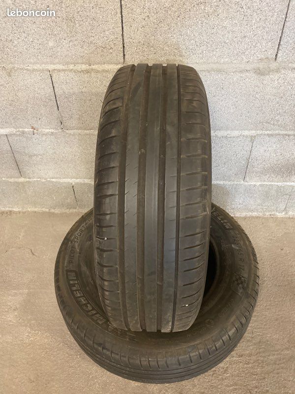 2 pneumatiques 225 65 17 Michelin été (image 1)