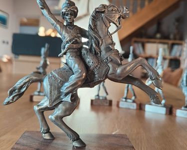 Les Etains du Prince - Bachet - Miniatuur figuur - Superbe Officier Les Etains du Prince - Bachet - Miniatuur figuur - Superbe Officier