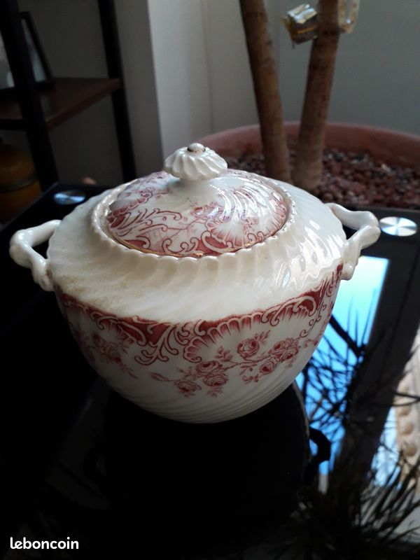 Vieux pot porcelaine anglaise (image 1)