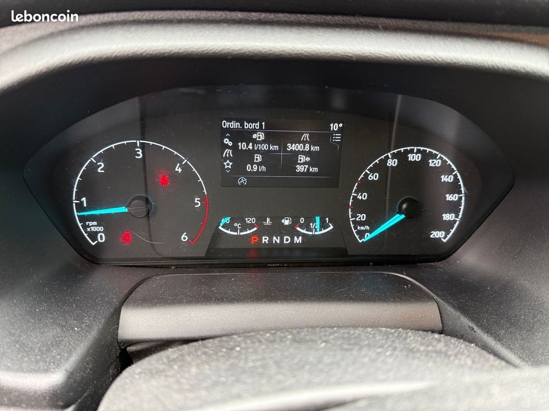 Ford transit custom fourgon 320 l1h1 2.0 ecoblue 130 bva trend business - tva récupérable - carplay - radar av/ar - climatisat (image 12)