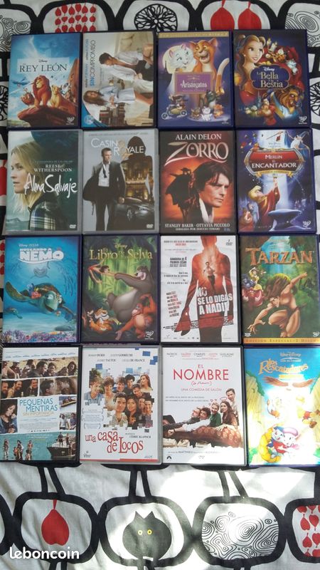 Lot de films - DVD en Espagnol (image 1)