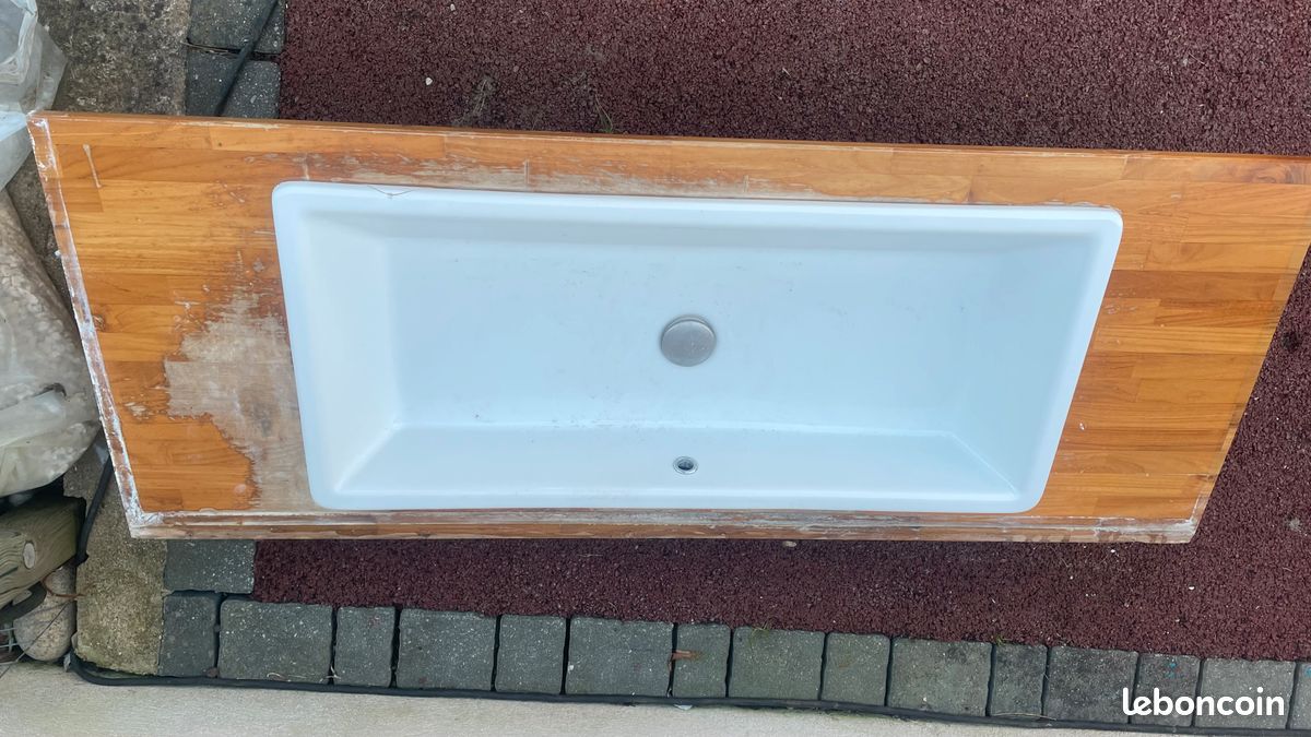 Vasque rectangulaire pour salle de bain ou autre (image 1)