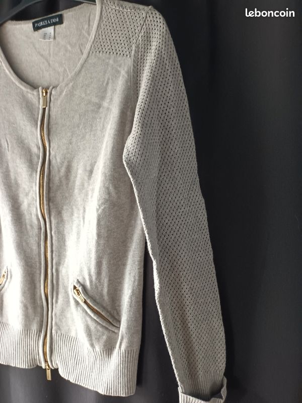 Gilet gris 38 (image 4)