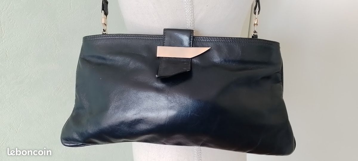 Sac Bandoulière Pochette Cuir Souple Pochette Cuir Souple Cuir