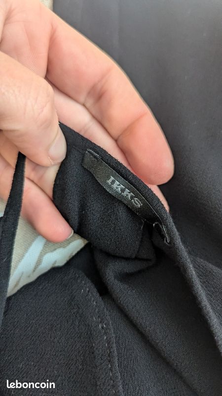 Robe noire ikks (image 12)