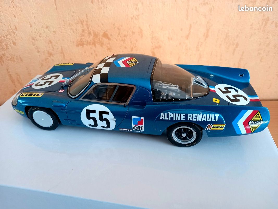Renault Alpine A210 #57 Le Guellac Serpaggi 24H Le Mans 1968 1:43 Scal