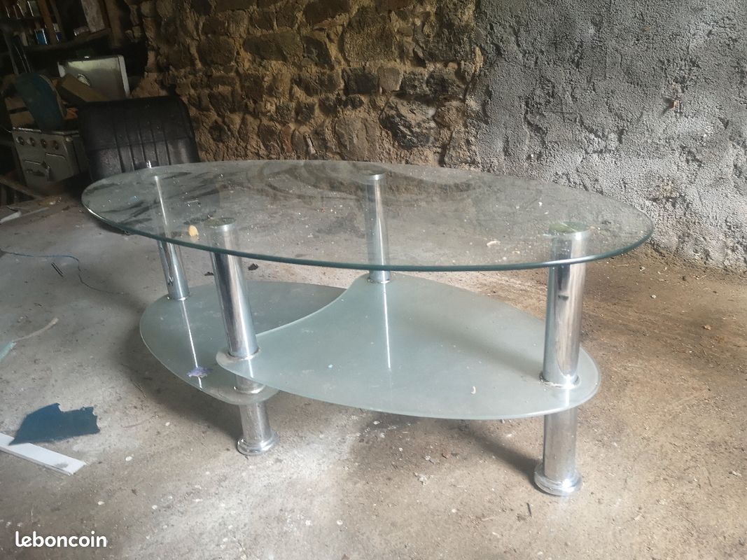 Table basse en verre (image 3)