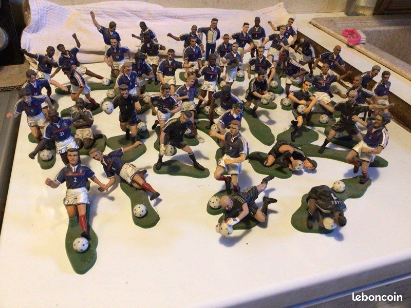 Figurine En Plomb Frédéric Née – Équipe De France 98 – Starlux Atlas