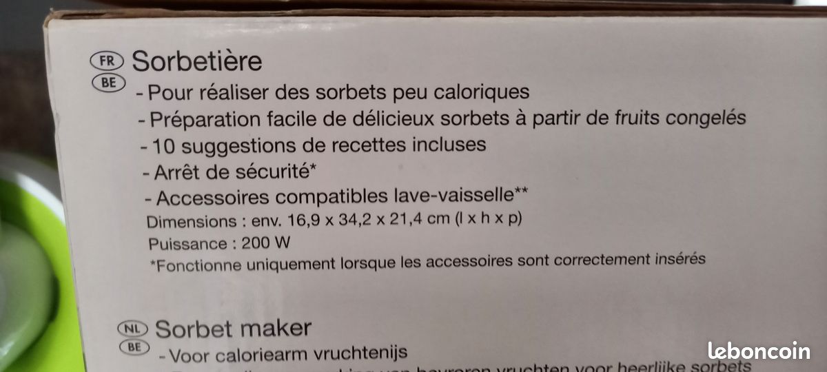 Sorbetière Silver Crest Kitchen Tools (image 3)