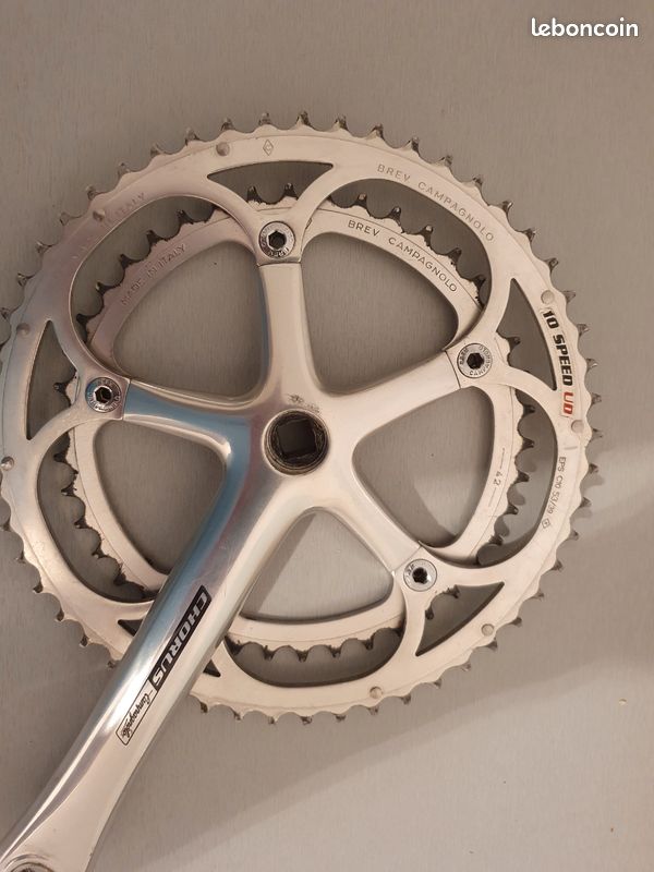 Vélo Course Vintage Campagnolo Record 10 Vitesses – Pédalier D’époque