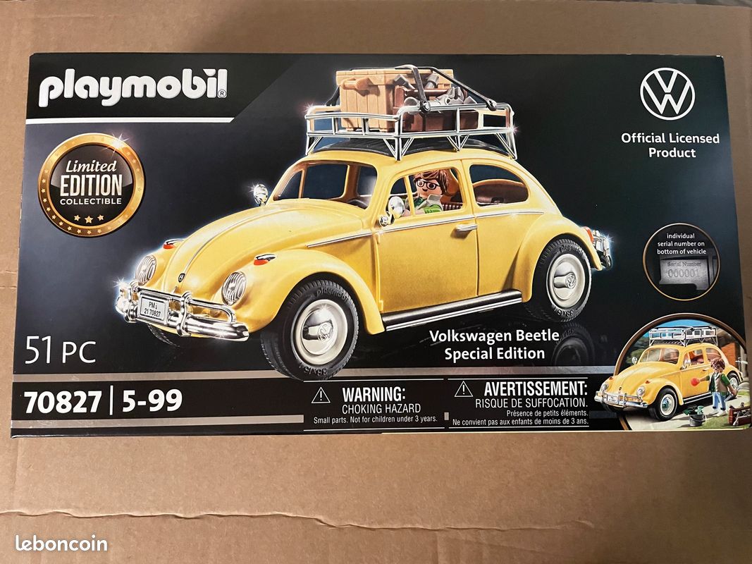 Playmobil Volkswagen Coccinelle Édition spéciale (70827) Neuf dans sa boîte d’origine Jamais ouvert (image 1)