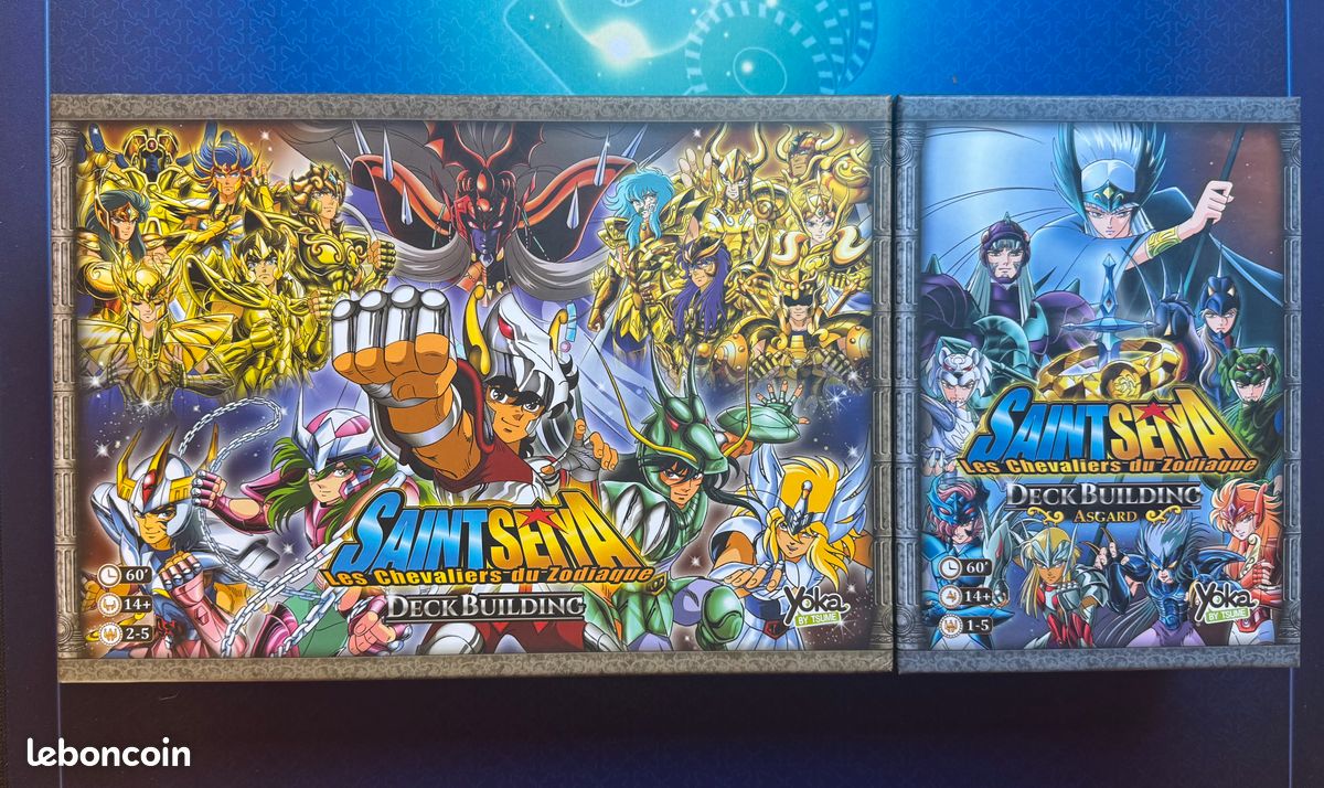 Sleeves Gold pour Saint Seiya Deckbuilding - Boutique Esprit Jeu