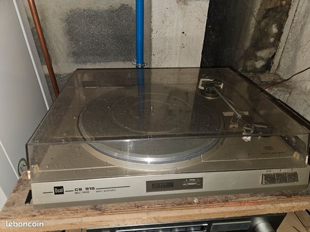 Ampli et platine dual+ lecteur k7 pioneer+enceintes en ance | Clasf