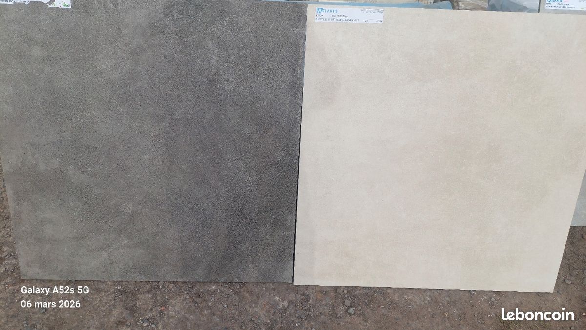 Gres cerame pleine masse 90x90x10 mm (image 1)