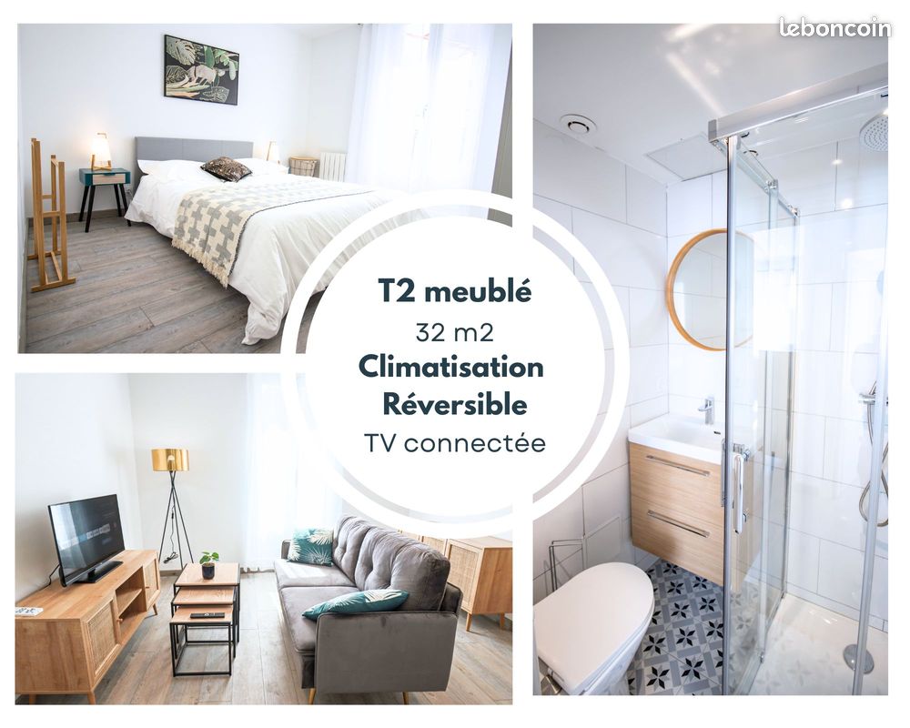 Appartement 2 pièces 32 m² · à Béziers · 32 m² · 640 €