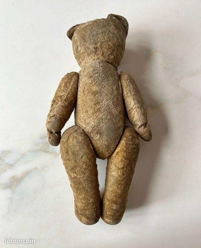 Lot De 4 Peluches Ours Anciennes, Aspect Rétro, Collection Ou Décoration