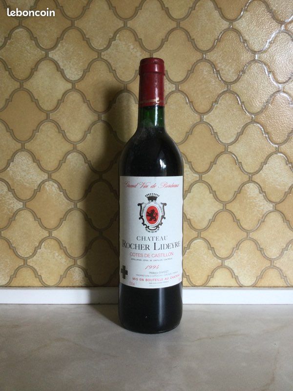 Bouteille de Vin Château Rocher Lideyre neuf (image 1)