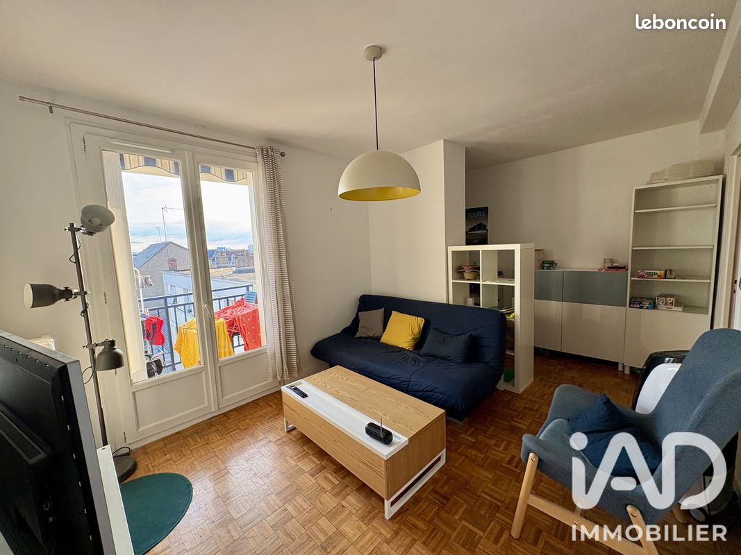 Appartement 3 pièces 58 m² · à Tours · 58 m² · 132 500 €