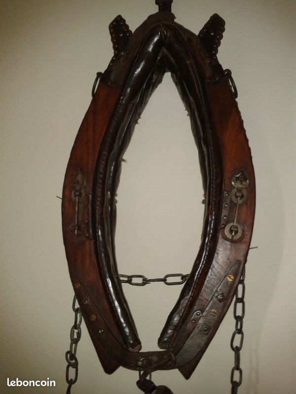 RARE HARNAIS COLLIER attelage pour Chien chèvre ancien XIXème EUR 100,00 - FR