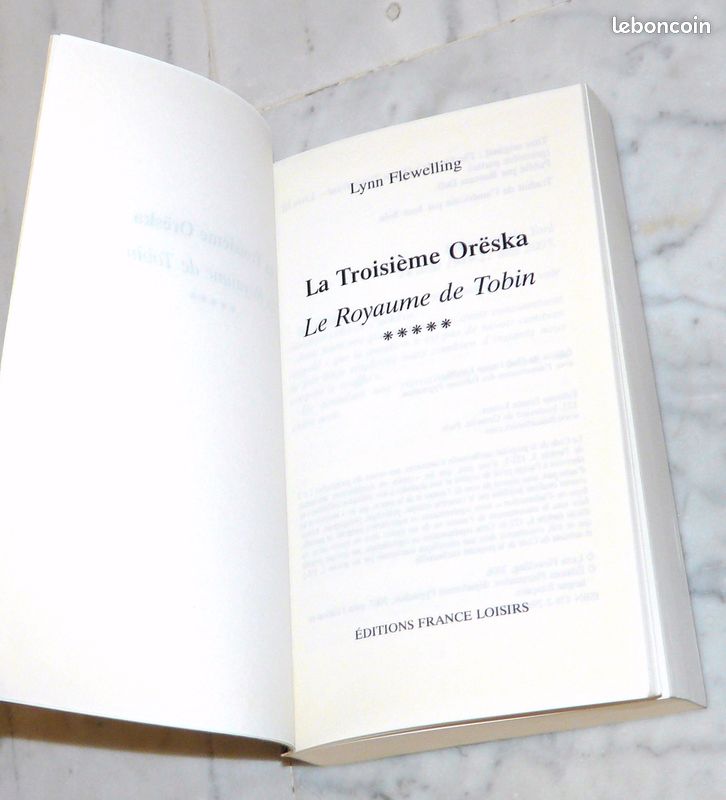 Livre – La troisième Orëska - Le royaume de Tobin 5 - Lynn Flewelling – Poche - 2008 (image 2)