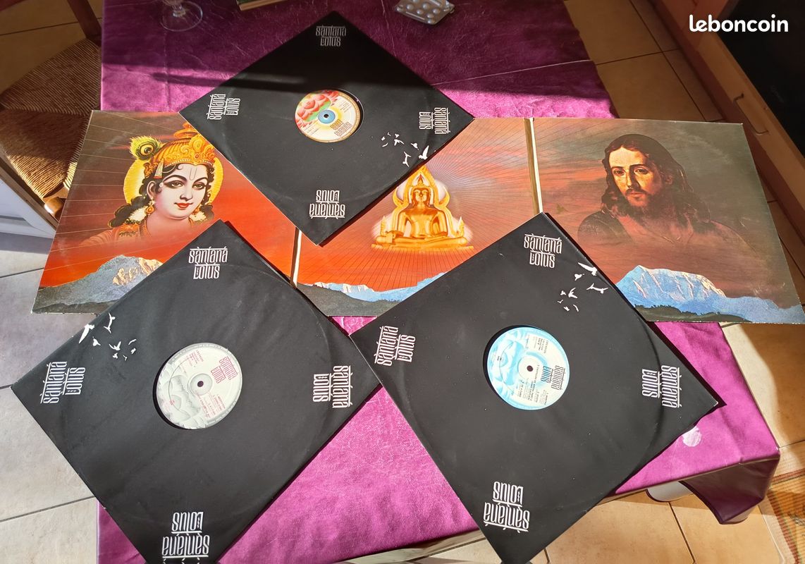 SANTANA / LOTUS Triple album live EO 1974 (image 7)