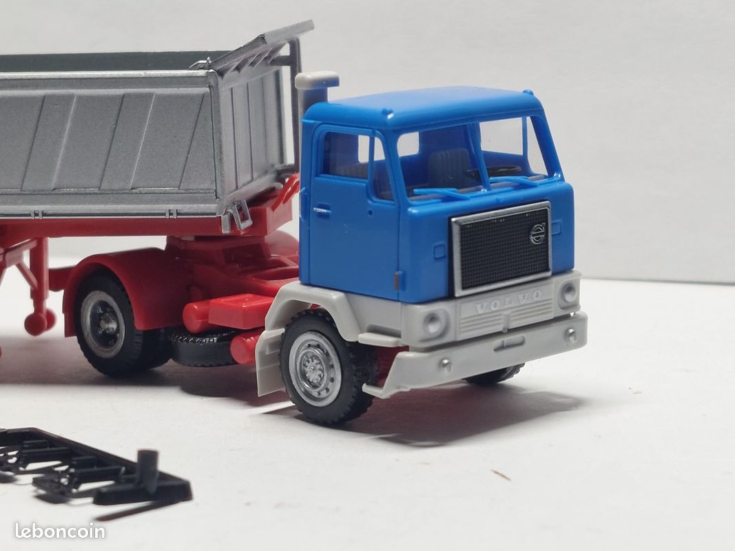 Kit Camion Benne Berliet SAI Rétro 87 – Échelle HO 1/87 – Non Monté – Neuf