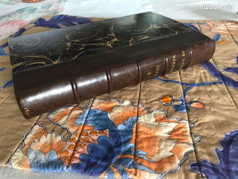 Tome 1 « Mémoires du Général Baron de Marbot » Plon 1892 (image 1)