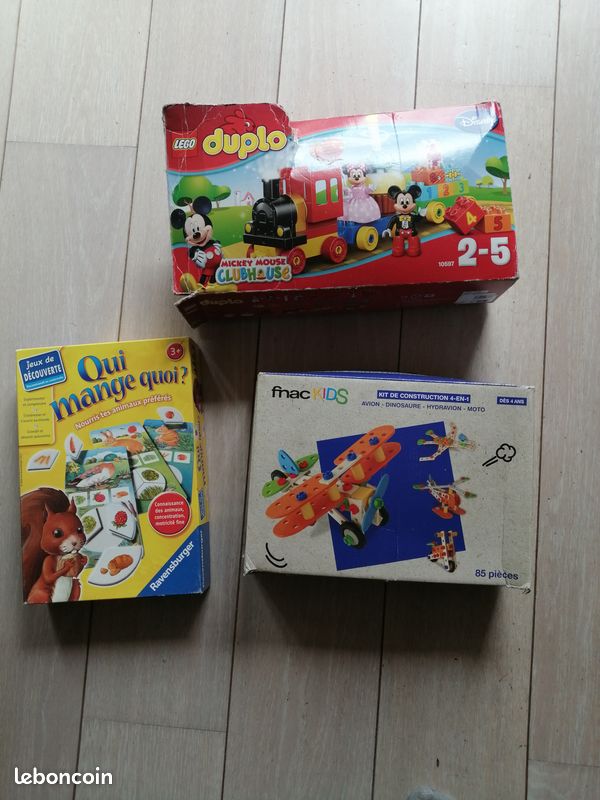 Lot de jeux à partir de 3 ans (image 1)