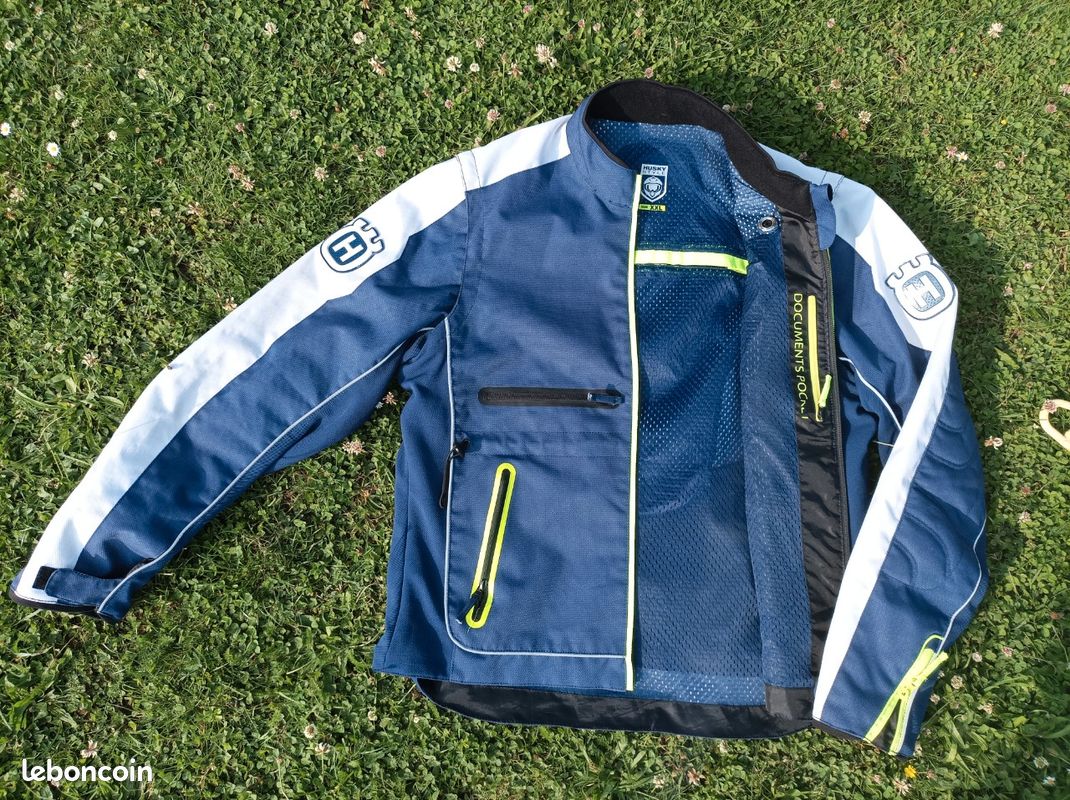 Veste blouson Husqvarna husky neuf cross enduro Équipement moto