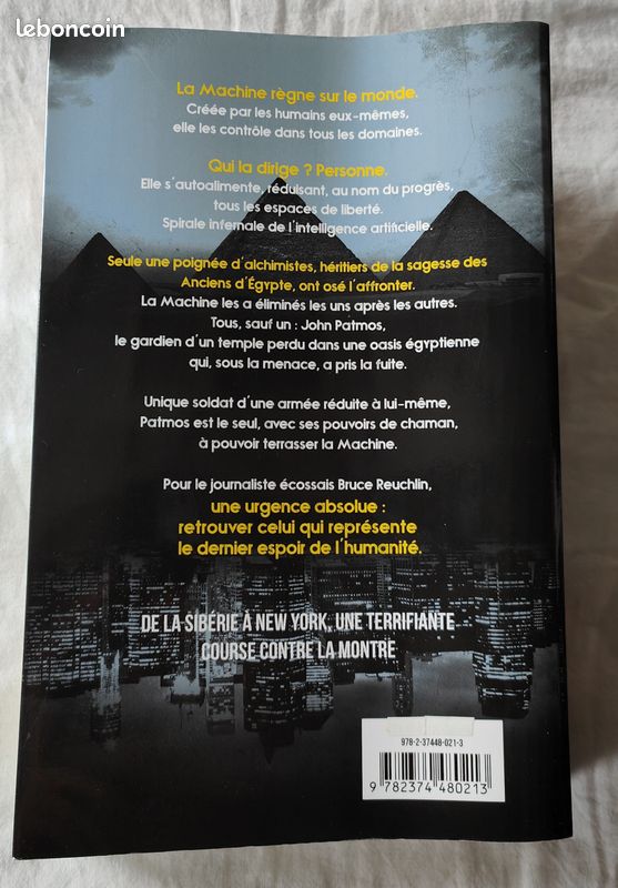 Livre "urgence absolue" de Christian JACQ (image 2)