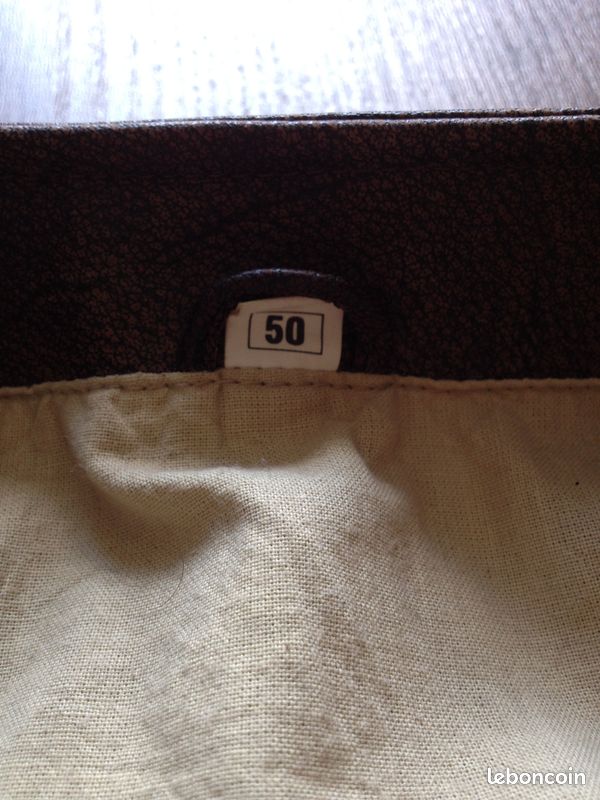 Gilet Cuir Homme style Western (image 6)