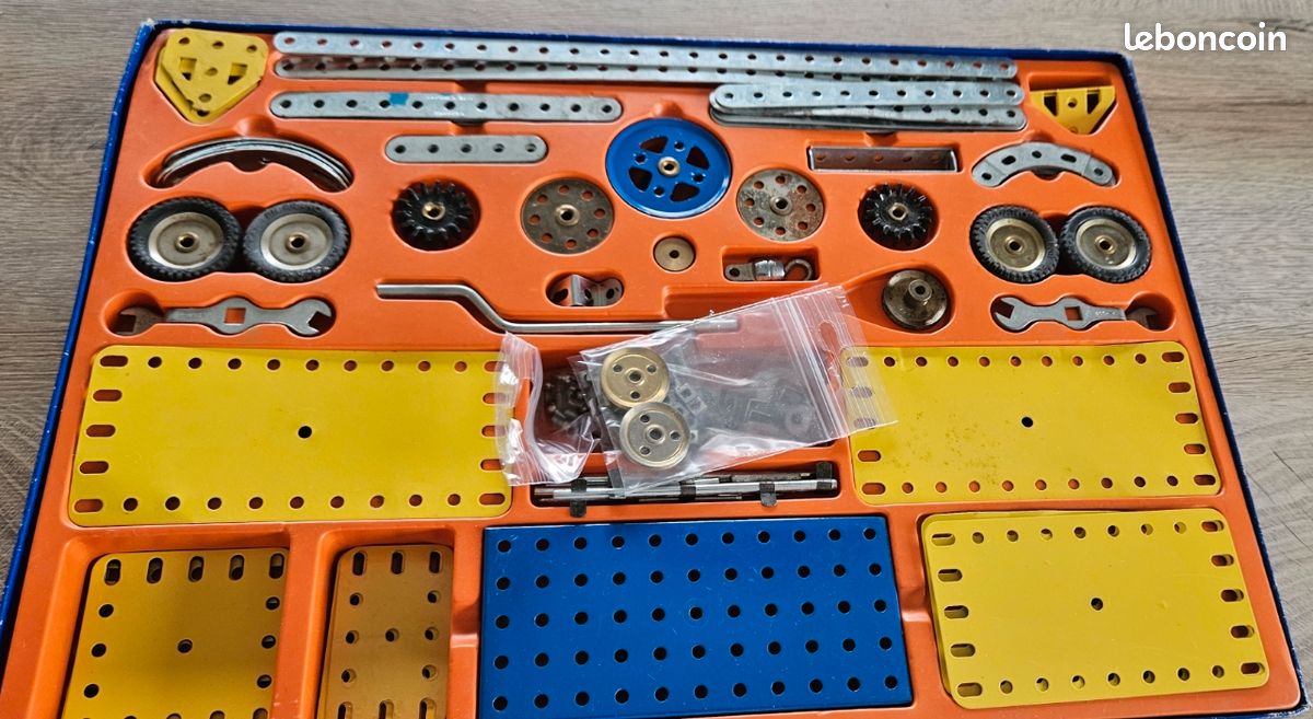 Lot Meccano De Poche Années 1980 - Boîtes D'Occasion