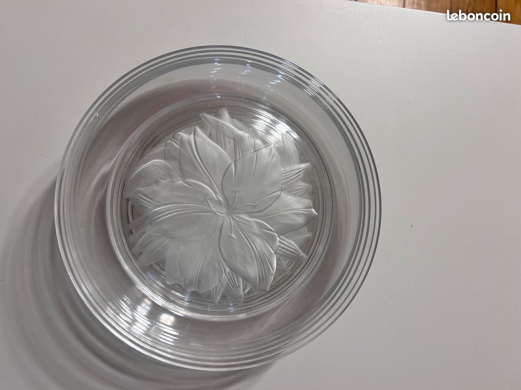 6 coupes Cristal JG Durand modèle Organdi - Arts de la table