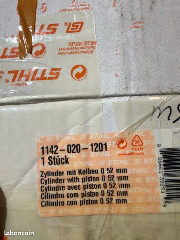 Cylindre piston Stihl neuf ms462/c (image 2)