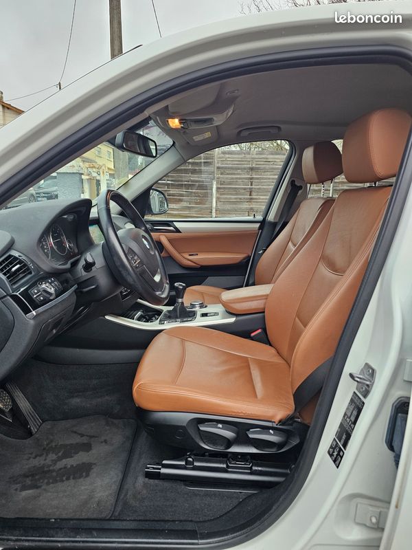 BMW X3 xDrive 20d 190ch Exécutive BV6 - Cuir, GPS, Attelage, Hayon Élec, Suivi (image 6)