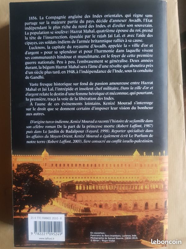 Dans la ville d'or et d'argent de kenize mourad grand format _ t b e (image 2)