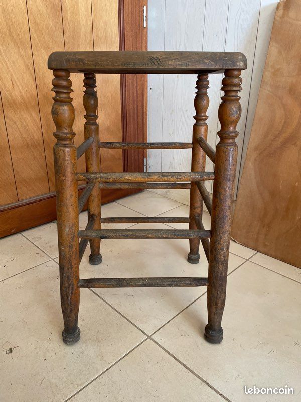Tabouret bois (image 5)