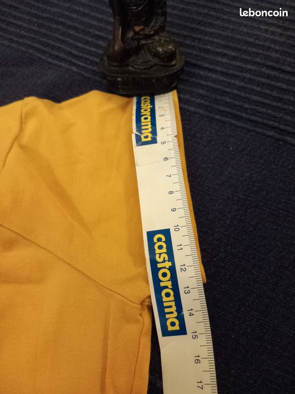 T-shirt manches courtes - jaune moutarde col bateau - La Redoute R Edition - XS/S - 34/36 (image 13)