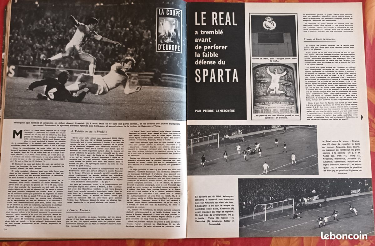 MIROIR FOOTBALL N°4 1960 Chorda Ogc Nice Ogcn Colonna Loncle Sco Lierse Decker EUR 12,50 - FR