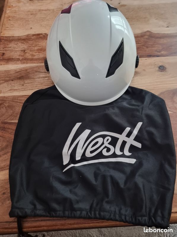Casque Westt Escape Avec Visière Solaire – Absorbant, Ventilé, Taille L/XL (59-62 Cm) – Certifié CE EN 1078 – Pour Skate, BMX, Trottinette